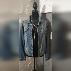 Stylish Blue Denim Jacket MUDD